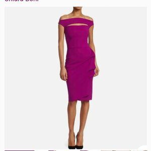 Chiara Boni la Petite Melania Dress 42 Short Off the Shoulder